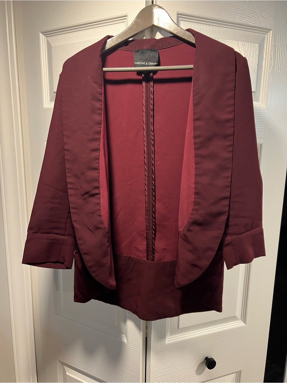 Harlowe & Graham 3/4 Sleeve Blazer
